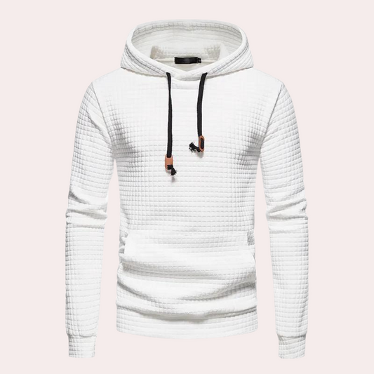 Noah - Casual herenhoodie met praktische zakken