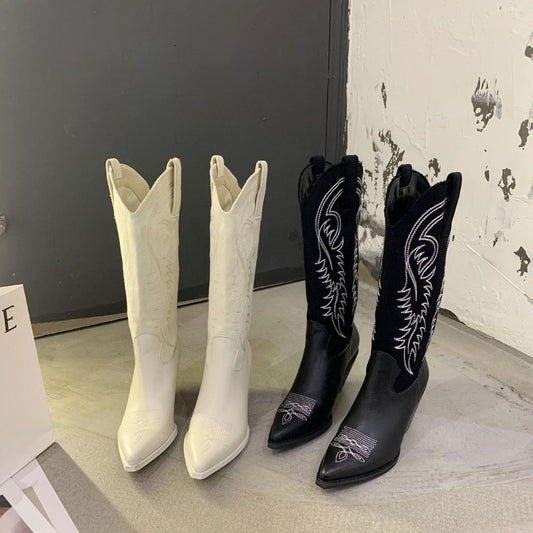 Tess - Cowboy Boots - Hoge Kwaliteit & Prachtig Design